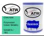 Preview: Chevrolet, Polynesian Green Metallic, WA987A / 18U: 500ml Lackdose, von ATW Autoteile West.